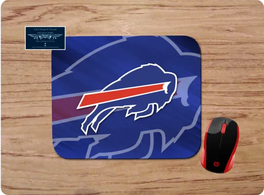 Discover BUFFALO BILLS CUSTOM RUBBER MOUSE PAD DESK MAT HOME SCHOOL OFFICE GIFT design2