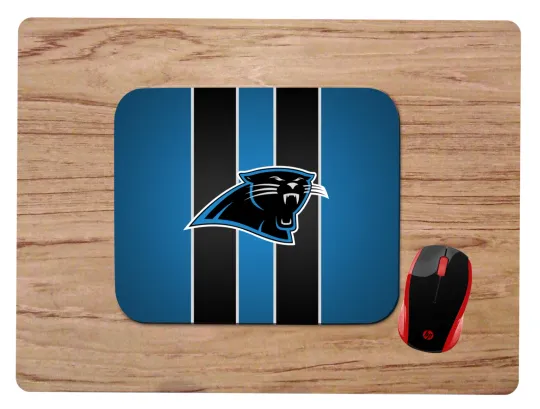 Discover Carolina Panthers Design Mouse Pad for Home Office and Gaming