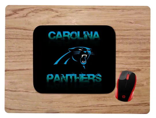 Discover Carolina Panthers Design Mouse Pad for Home Office and Gaming