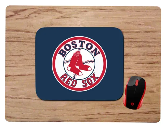 Boston Red Sox Mouse Pad Desk Mat for Home, School, Office, Sports Gift