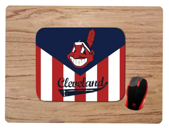 Cleveland Indians Custom Desk Mat Mouse Pad