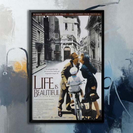 Discover Movie Poster- Beautiful Life | Movie Canvas| Wall Art Collection| Poster Unframed| Movie Art| Cover Poster