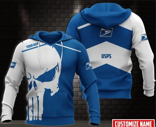 Discover Personalized Postal Service Hoodie, 3D Printed Hoodie