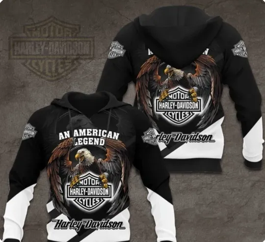 Discover Personalized Harley Racing Davidson 3D Hoodie