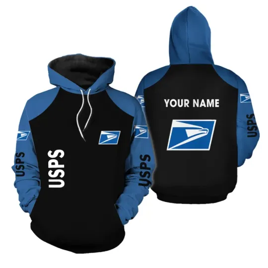 Discover Personalized Postal Service Hoodie, 3D Printed Hoodie