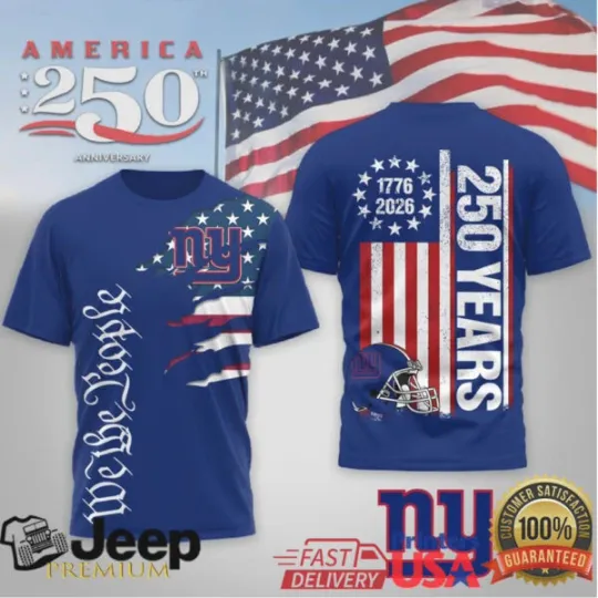 Discover 250 Years We The People Special Blue 3D ShirtShort Sleeve For Fan Gifts SE1180