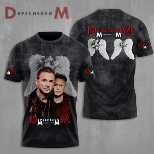 Discover Rare DEPECHE MODE 3D shirt,polyester  Collection  S-5XL Tee U18.226