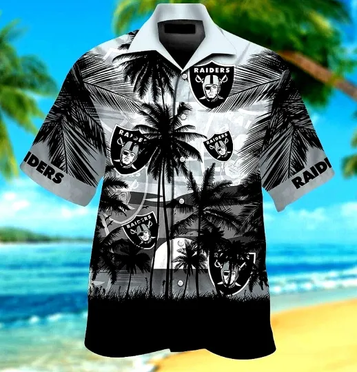 Discover Raiders Hawaiian Shirt Aloha Hawaiian Shirt valentine gift Tropical Hawaiian