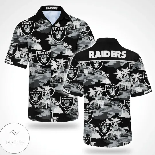 Oakland Raiders Hawaiian Shirt