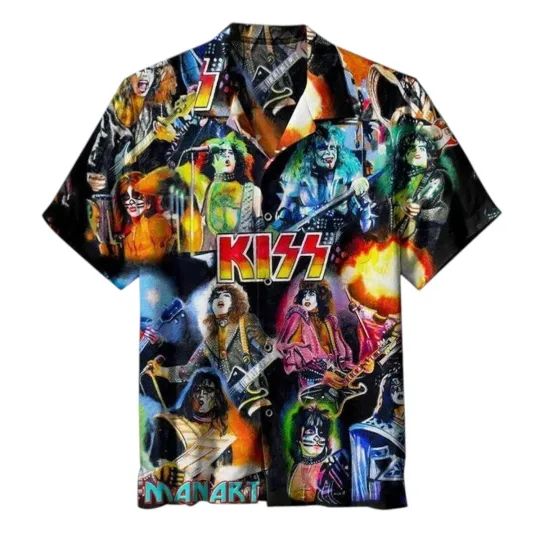 Discover Kiss Manaki Hawaiian Shirt