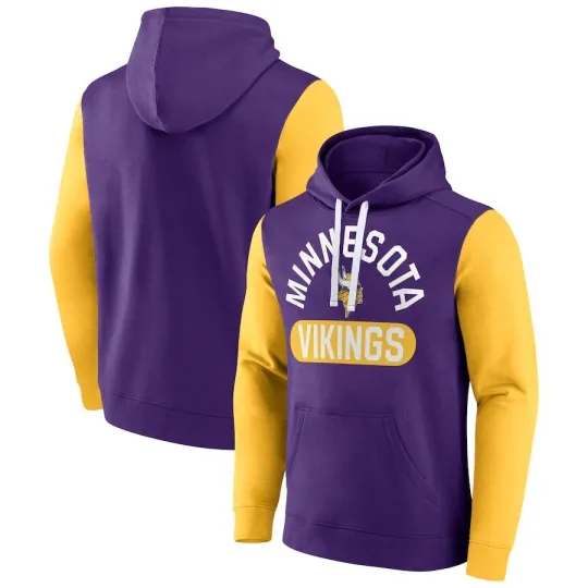 Fanatics Men's Minnesota Vikings 3D Hoodie Pullover