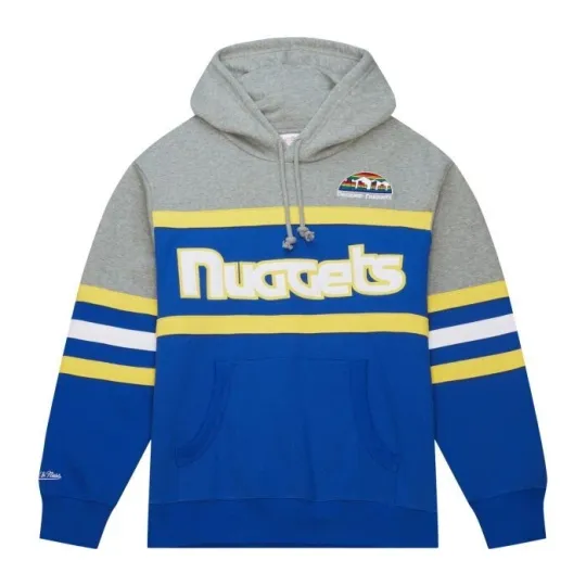 Mitchell & Ness Men's Denver Nuggets Head Coach Hoodie