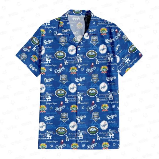 los angeles team dodge hawaiian shirt, Championship Dynasty, men gift