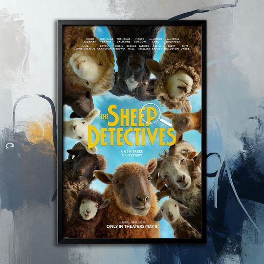 Discover Movie Poster- The Sheep Detectives (2026) Cover Poster