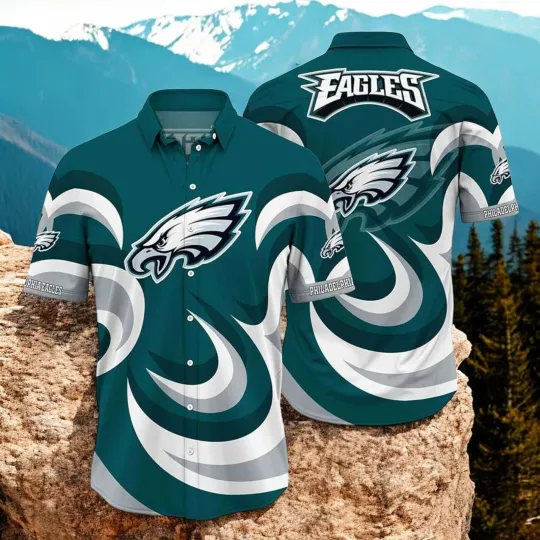 Discover Philadelphia Football Hawaiian Shirt, Casual Shirt For Men