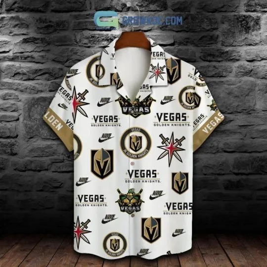 Discover Vegas Golden Hawaiian Shirt, Casual Shirt For Men