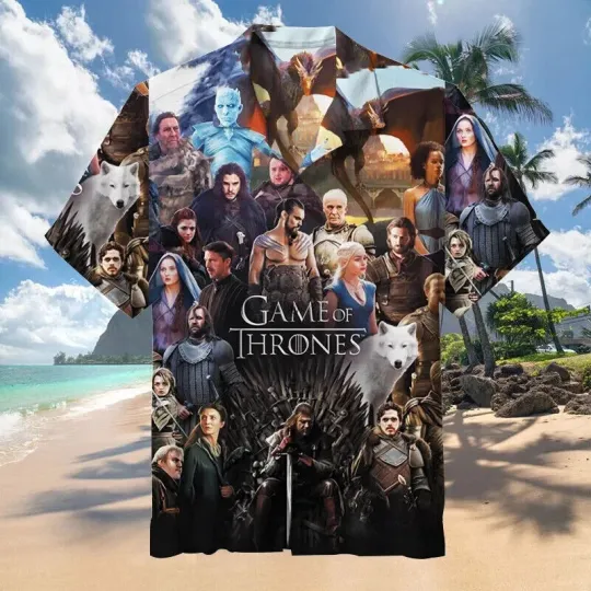 Discover Game Of Thrones Hawaiian Shirt, Casual Shirt For Men
