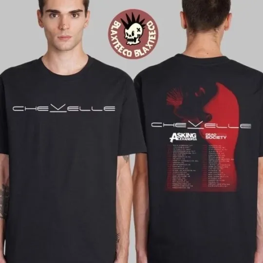 Chevelle 2025 Tour America Double Sided Unisex T-Shirt