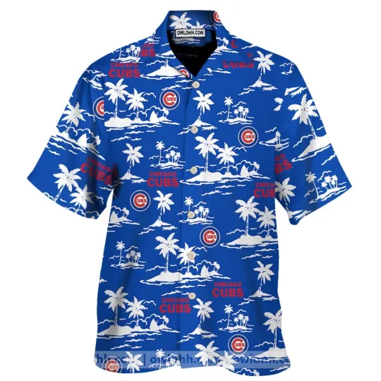Beach Shirt Chicago Cubs Baseball Hawaiian Shirt