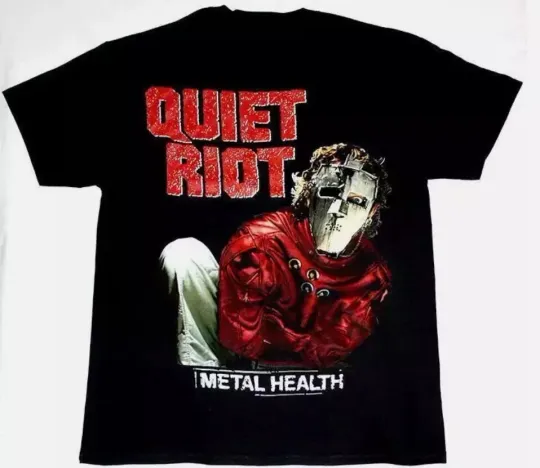 Discover Q Riot Metal Health T-Shirt Black