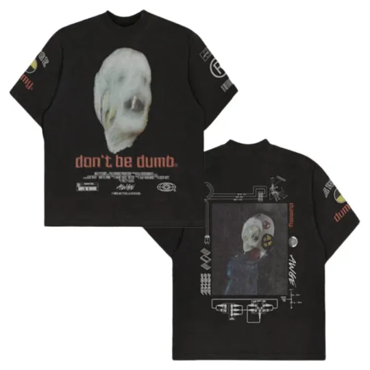 Discover ASAP Rocky Don't Be Dumb Merch Dummy T-shirt All Size