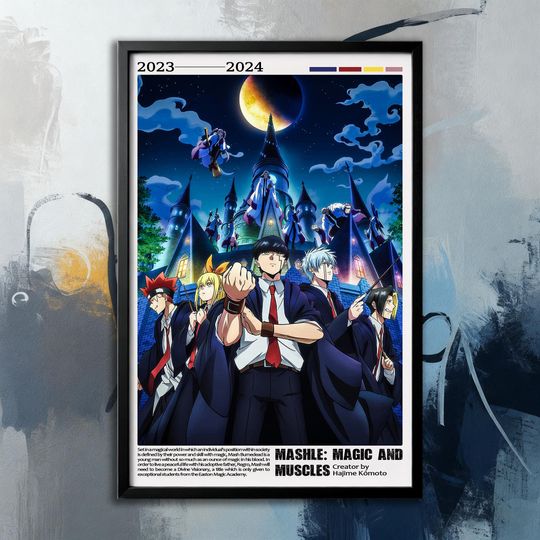 Discover Movie Poster- Mashle: MAGIC AND MUSCLES (2023)