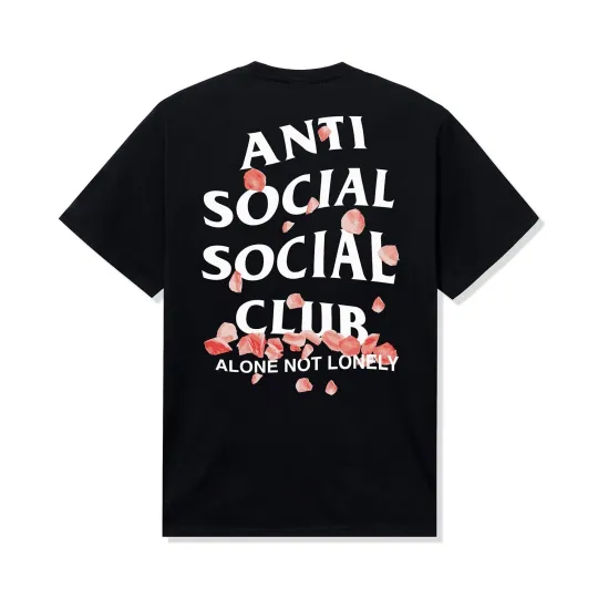 Anti Soociial Clubb Valentine 2026 "Alone Not Lonely" T-shirt All Size