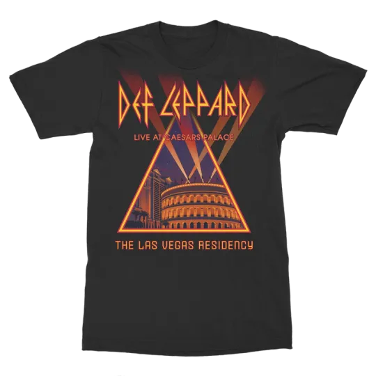 Discover DEF LEPPARD "The Las Vegas Residency 2026" Merch T-shirt All Size