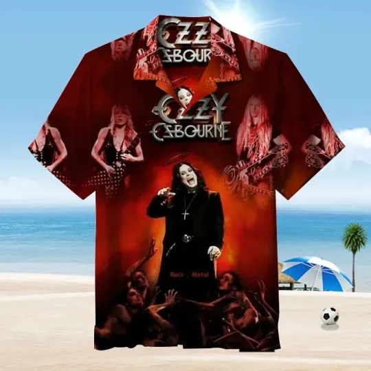 Discover Black Sabbath Ozzy Hawaiian Shirt