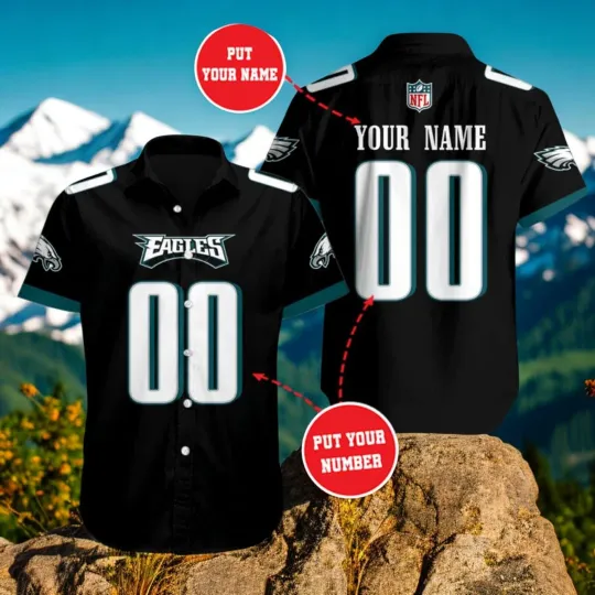 Discover Personalized Philadelphia Football Hawaiian Shirt, Casual Shirt For Men
