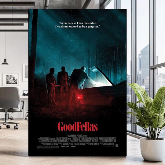 GoodFellas Classic Movie Posters | Movie Wall Decor | Home Theater Decor | Recommended Movie Lover Gifts