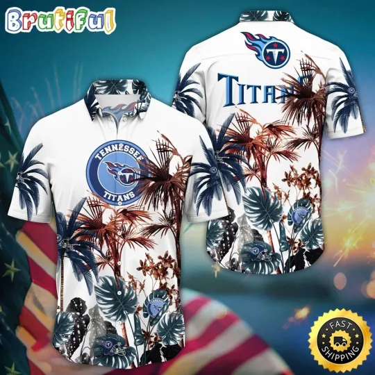 Discover football Tennessee Hawaiian Shirt Palm Tree Aloha Shirt For Fans