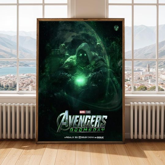 Doomsday Avengers 2026 Poster  Marvel Movies"  Better: "Avengers Doomsday 2026 Movie Poster | Marvel Superhero Wall Art Print