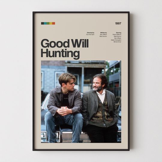 Discover Good Will Hunting Poster, Good Will Hunting Movie Print, Good Will Hunting Wall Art, Movie Poster, Good Will Hunting Poster Print