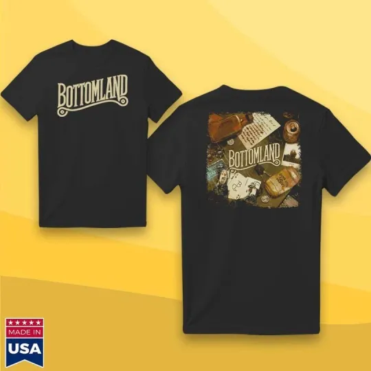 Discover Bottomland Album Art Double Sided Unisex T-Shirt