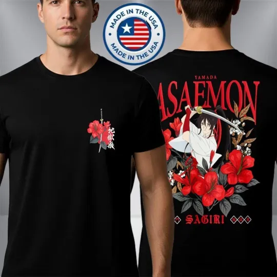 Discover Hell's Paradise Season 2 Yamada Asaemon Sagiri Inspired T-Shirt