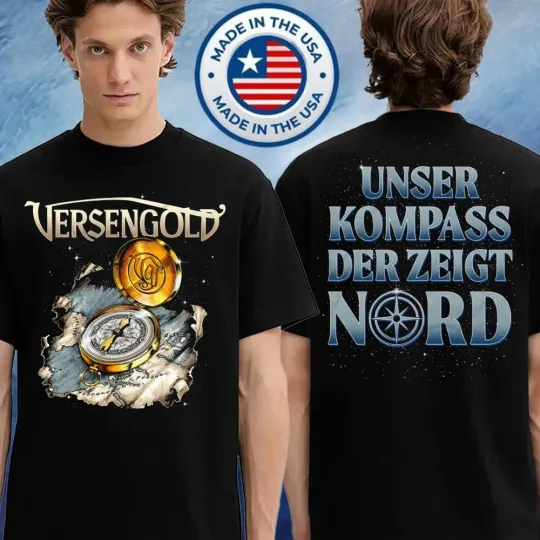 Discover Versengold Kompass Unser Kompass Der Zeigt Nord Unisex T-Shirt