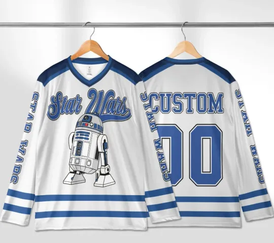 Discover Personalized Star Wars Hockey Jersey, Custom Star Wars Shirt Hockey Fan Gift