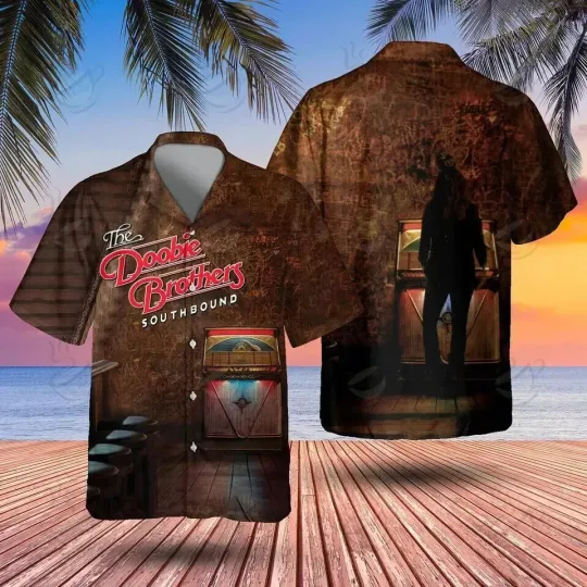Discover Doobie Brothers Hawaiian Shirt Men Women Retro Rock Band Costume