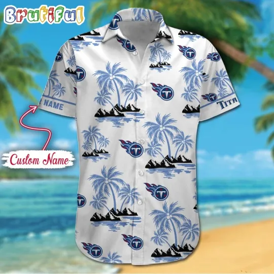 Discover football Tennessee Palm Tree Tropical Summer Hawaiian Shirt