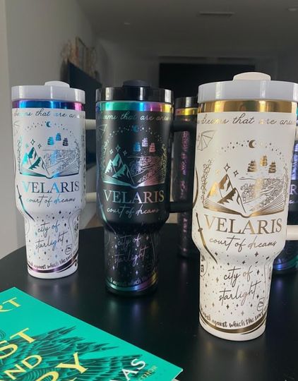 Velaris City Of Starlight Tumbler 40oz, Acotar Tumbler, Night Court Engraved Tumbler, Custom Tumbler 40oz Gift Tumbler, Bookish Merch