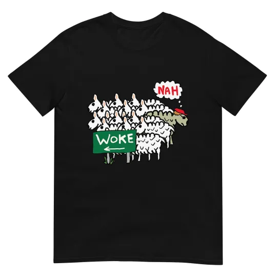 Discover Anti Woke Sheep T-Shirt