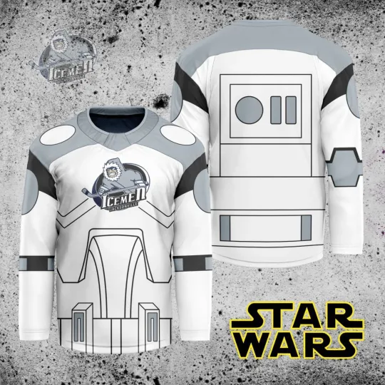 Discover Jacksonville Jaguars Icemen X Star Wars Hockey Shirt Fan Gear Gift