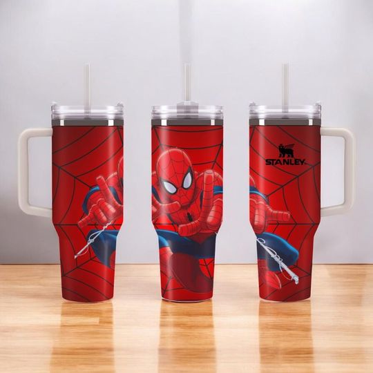 Discover Spide Man Disney Tumbler 40oz Cup, Spide Man 40oz Tumbler, Tumbler 40 oz Gift, Travel Coffee Tumbler, Free Shipping