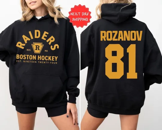 Discover Ilya Rozanov Boston Raiders Double Sided Hoodie