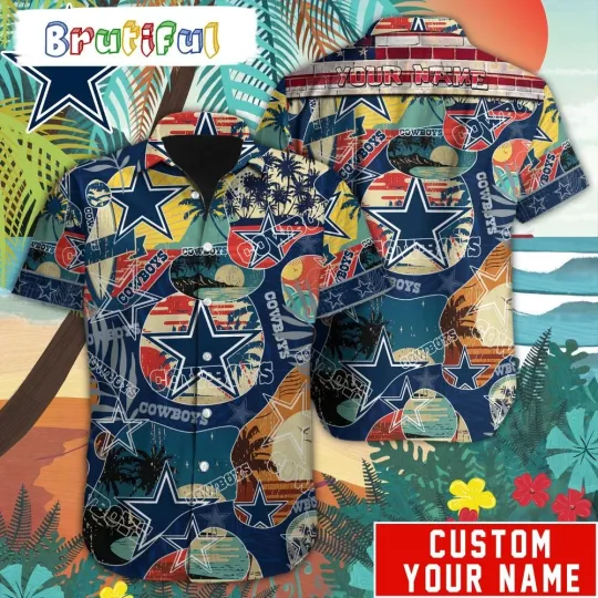 Discover Personalized football Dallas Hawaiian Shirt Special Vintage Style