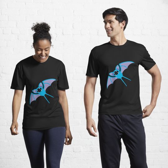 Discover Bat Minimalist Active T-Shirt