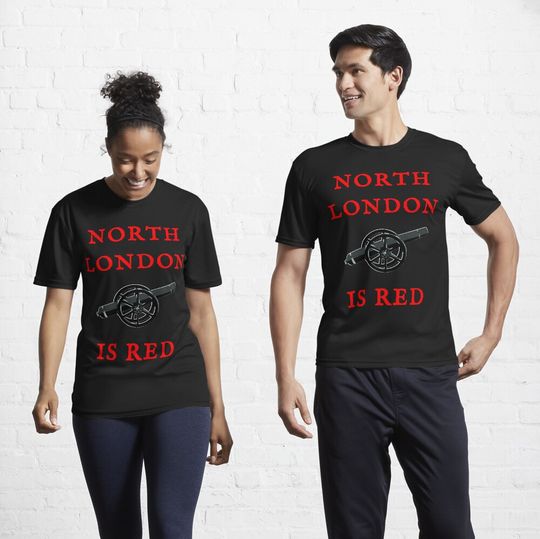 Discover North London Is Red  Active T-Shirt