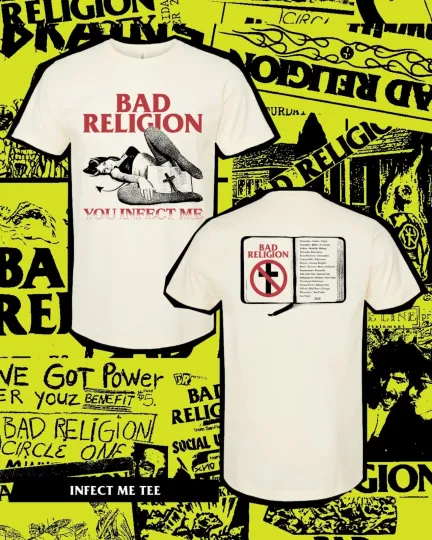 Discover New!! Bad Religions Tour 2026 Merch T-shirt All Size