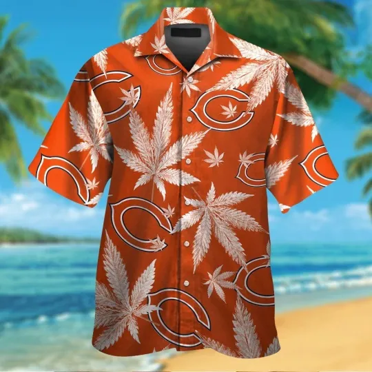 Discover Chicago Short Sleeve Button Up Tropical Hawaiian Shirt VER09